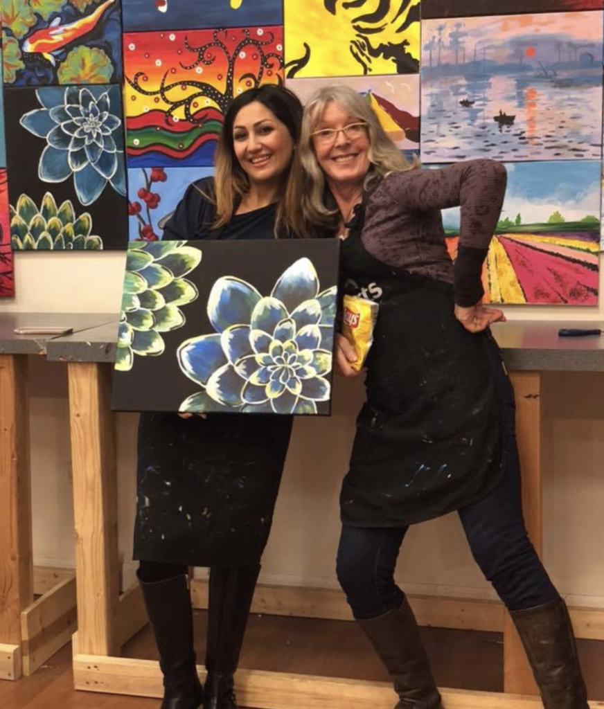 Art Instructor Washington DC area - paint and wine